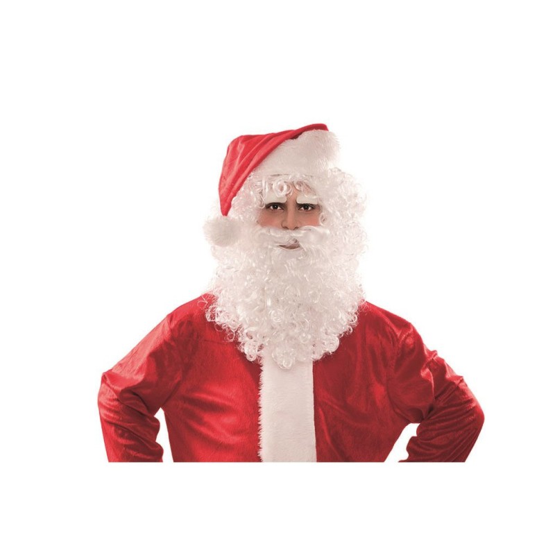 Peluca barba bigote cejas papa noel
