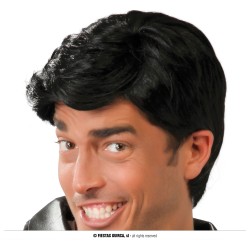 Peluca hombre morena