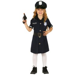 Disfraz niña policia infantil