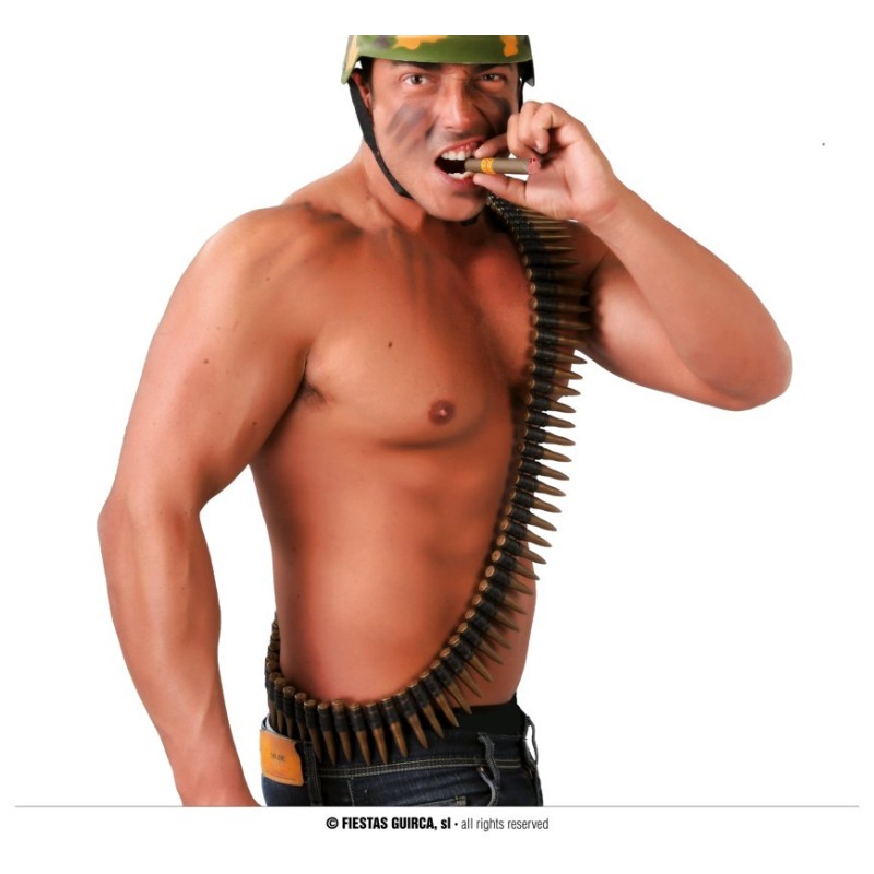 Cinturon balas 140 cms