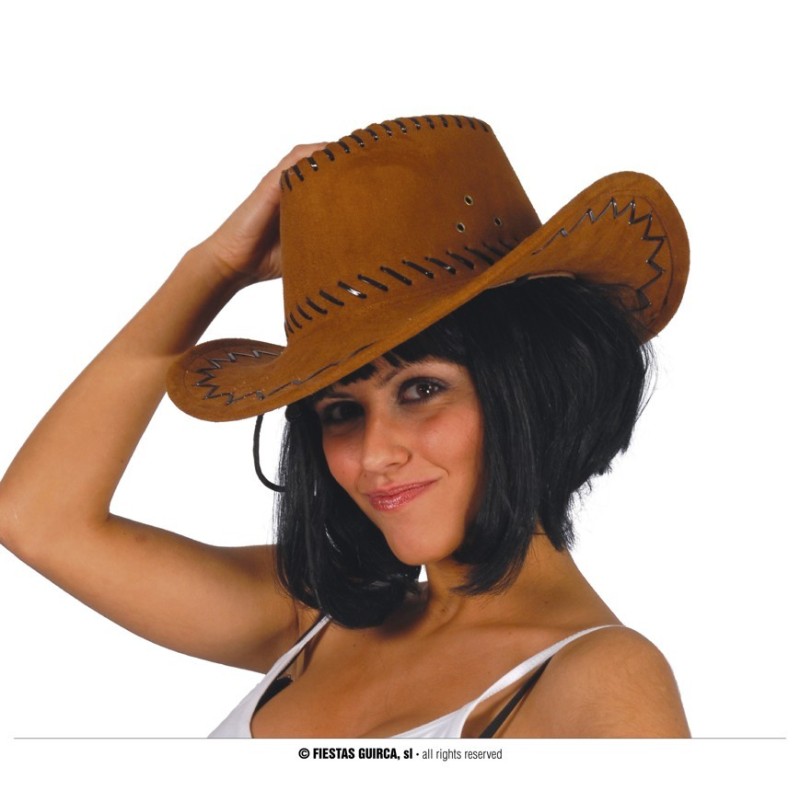 Sombrero vaquero marron claro