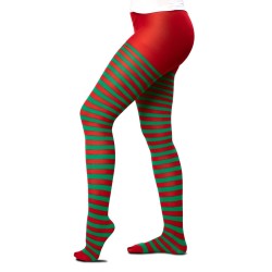 Panty elfo rayas adulto