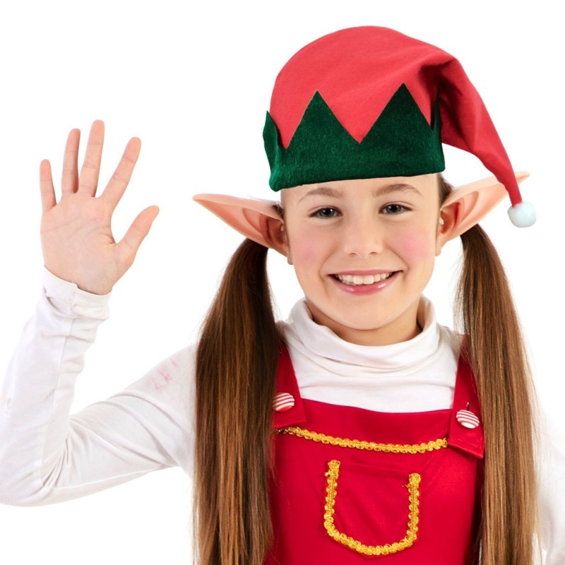 Gorro elfo infantil de 51 cm