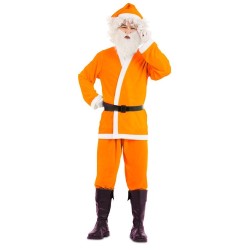 Disfraz papa noel naranja