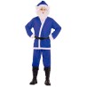 Disfraz papa noel azul