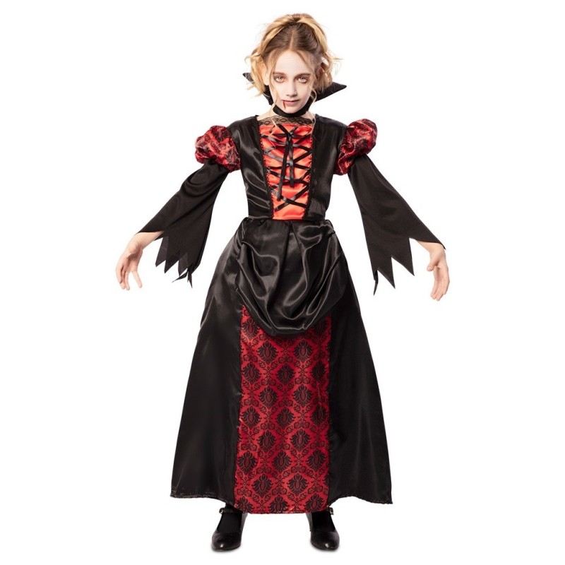 Disfraz niña vampiresa gotica