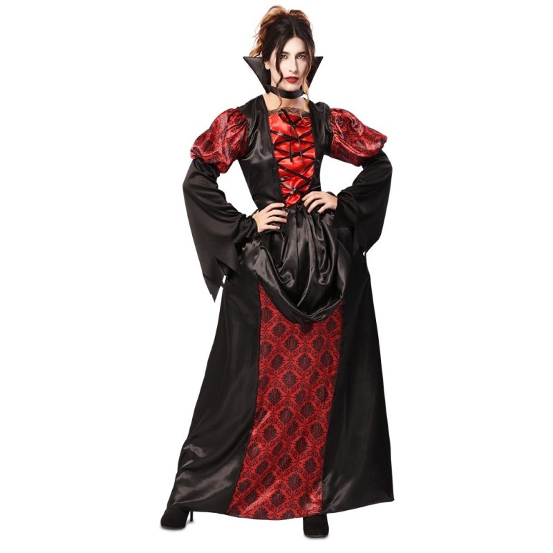 Disfraz mujer vampiresa gotica