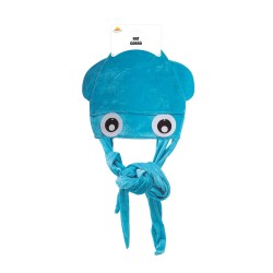 Gorro pulpo azul