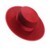 sombrero Cordobes fieltro rojo