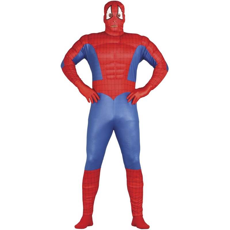 Disfraz hombre Spiderman musculoso