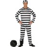 disfraz hombre preso blanco