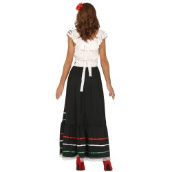 Disfraz mujer mejicana largo