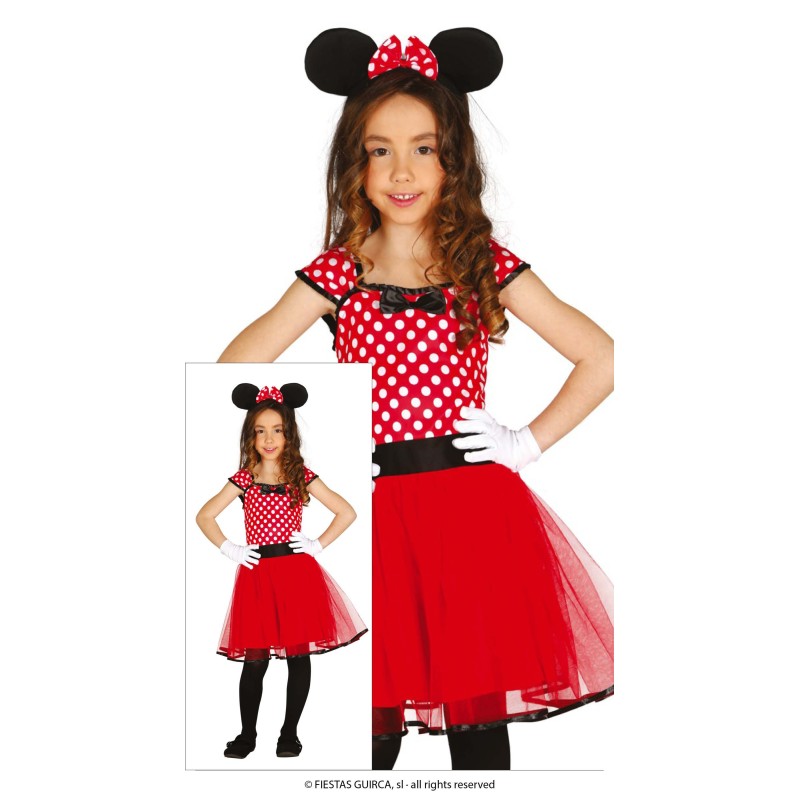 Disfraz niña de Minnie tutu