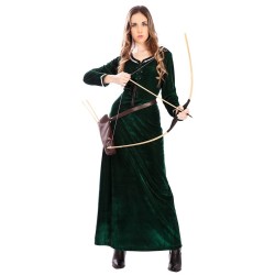 Disfraz mujer medieval Lady Marian