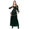 Disfraz mujer medieval Lady Marian