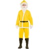 Disfraz hombre papa noel amarillo