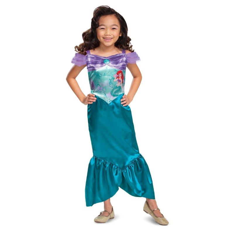 Disfraz niña sirenita ariel disney