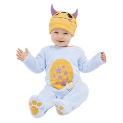 Disfraz bebe mounstruito azul