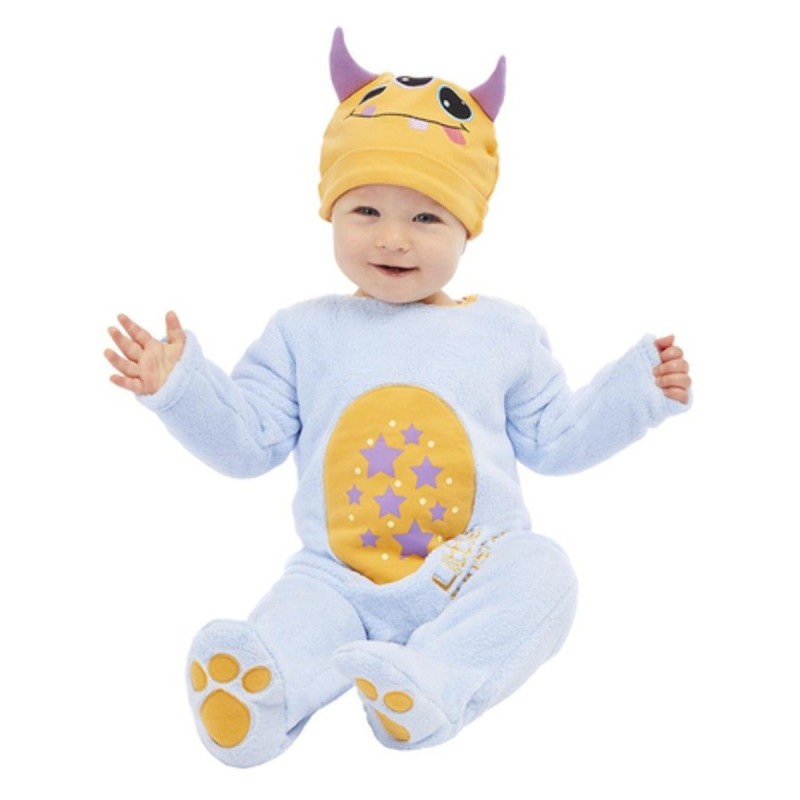 Disfraz bebe mounstruito azul