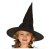 Sombrero bruja negro infantil