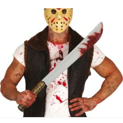 Machete con sangre 74 cms