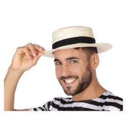 sombrero paja gondolero