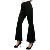 Pantalones negro campana