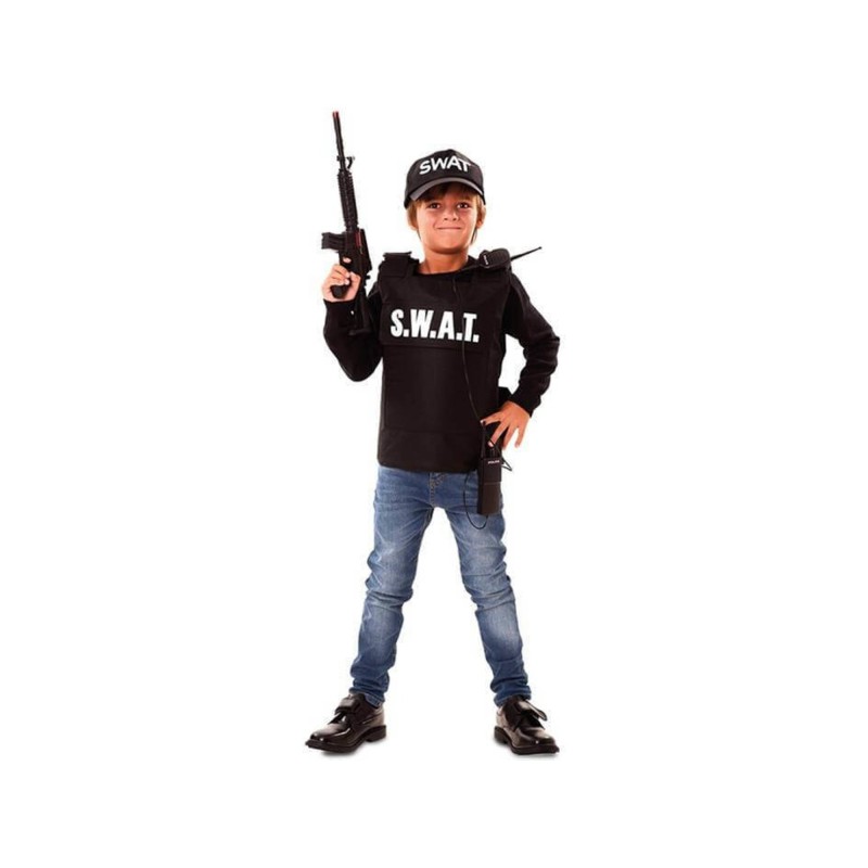 chaleco policia swat infantil