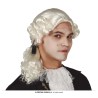 Peluca epoca hombre en coleta