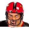 Casco futbol americano rojo