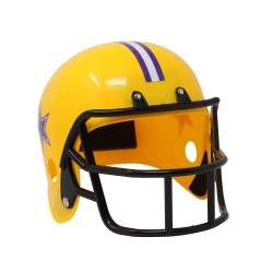 Casco futbol americano amarilllo