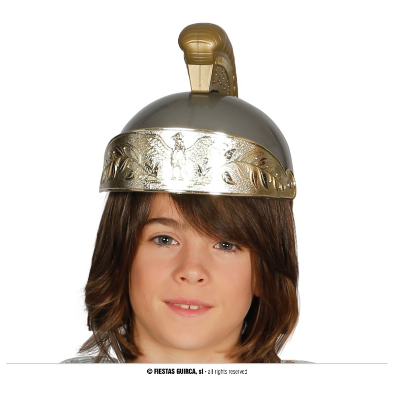 Casco romano infantil