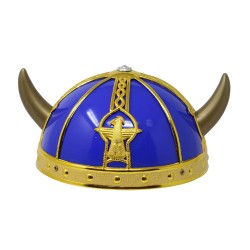 Casco galo azul