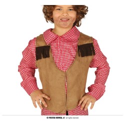 Chaleco vaquero infantil