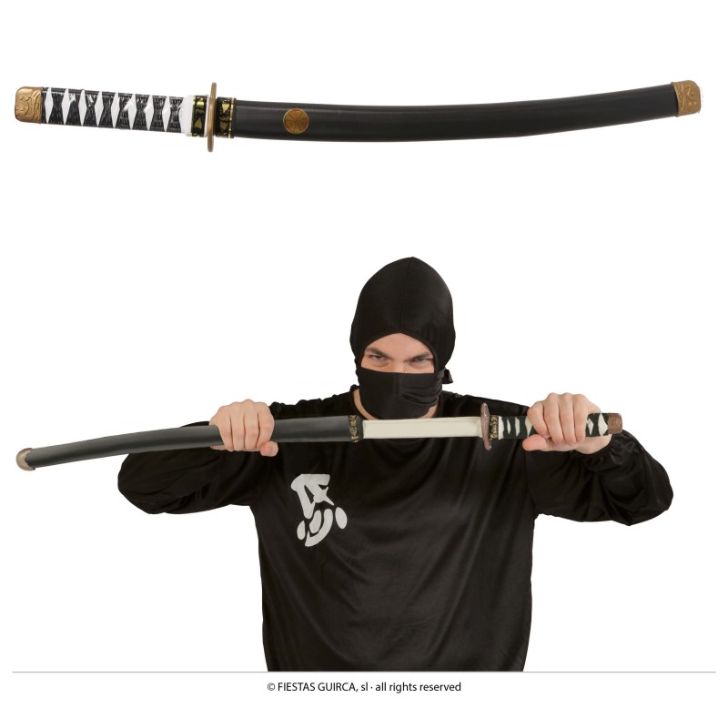 Katana ninja con funda 73 cms