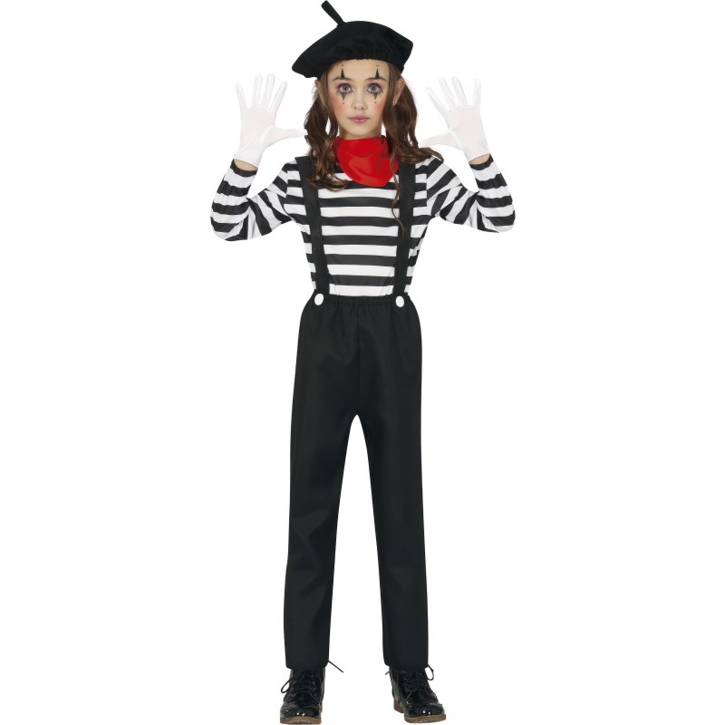 Disfraz infantil de mimo