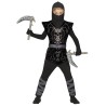 Disfraz niño ninja con esqueleto