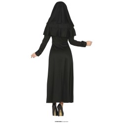 Disfraz mujer monja gotica