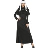 Disfraz mujer monja gotica