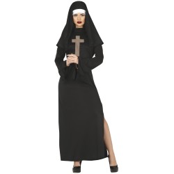 Disfraz mujer de monja mala
