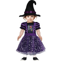 Disfraz bebe brujita Mi primer halloween