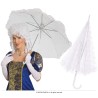 Sombrilla blanca 60 x 70 cm