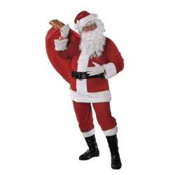 Disfraz hombre papa noel premium