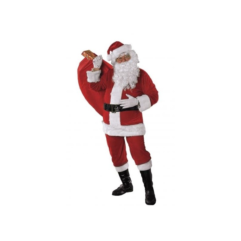 Disfraz hombre papa noel premium