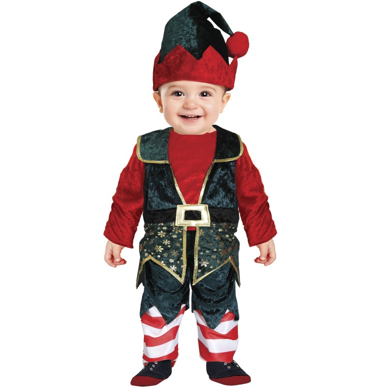 Disfraz bebe de elfo.