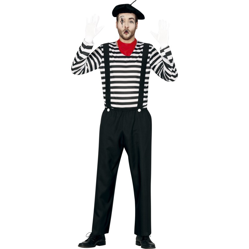 Disfraz hombre de mimo.