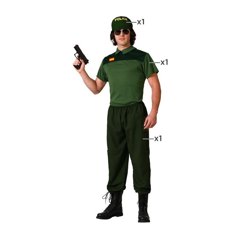 Disfraz hombre de guardia civil
