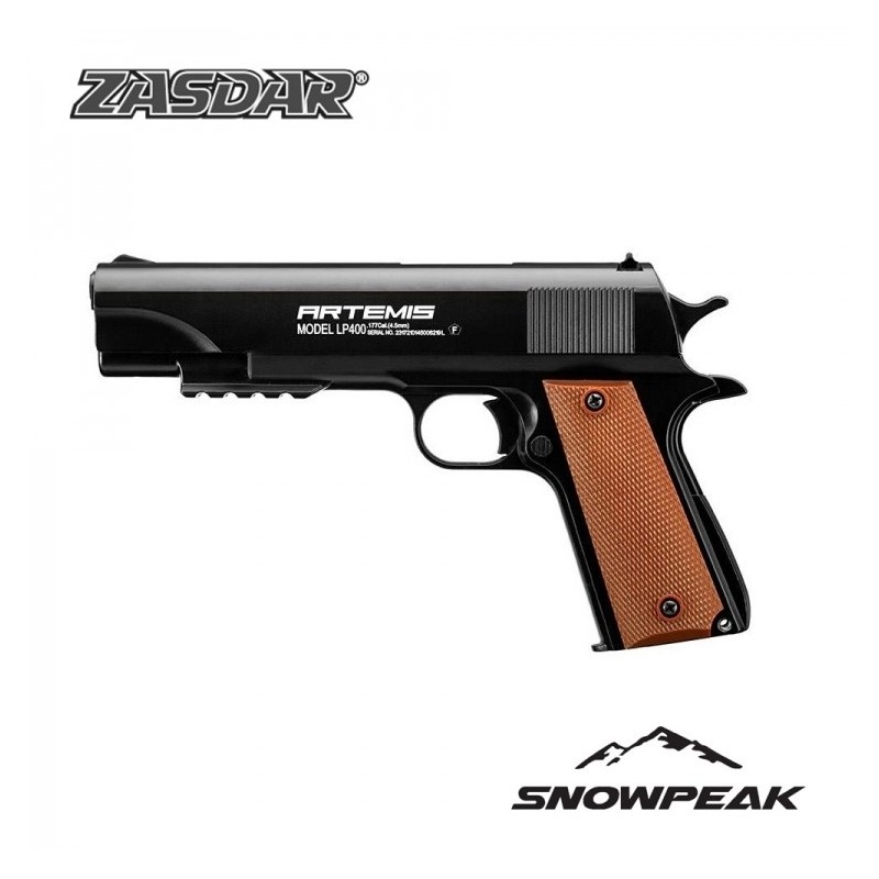 Pistola PCP Artemis/Zasdar LP400 Cal. 4,5 Mm Balines