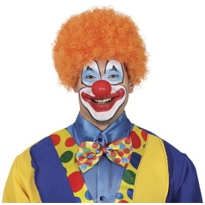 peluca rizos payaso