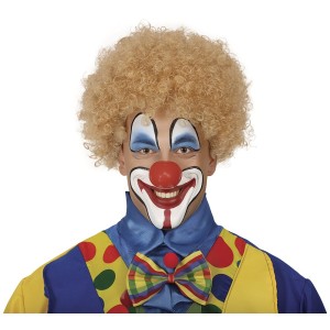 peluca rizos payaso